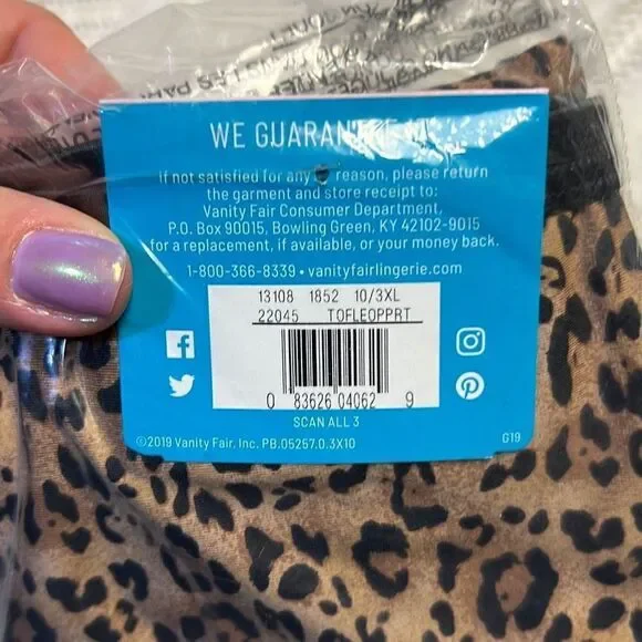 VANITY FAIR - Illumination Hi-Cut Brief Underwear 13108 - Picture 6 of 8